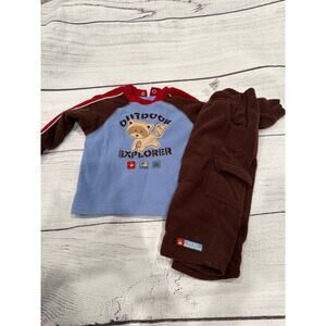Child of Mine from Carters 2 Piece Fleece “Outdoor Explorer” Outfit